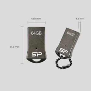 فلش مموری سیلیکون پاور مدل Touch T01 ظرفیت 64 گیگابایت