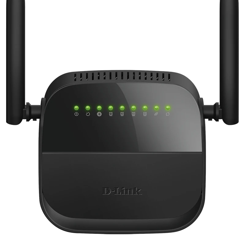 D-link DSL-124 Wireless N300 ADSL2+ Modem Router مودم (گارانتی آونگ)